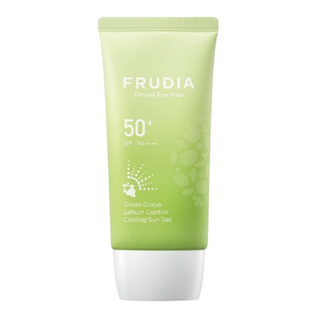 Frudia Green Grape Sebum Control Cooling Sun Gel 50ml 1 Frudia Green Grape Sebum Control Cooling Sun Gel 50ml