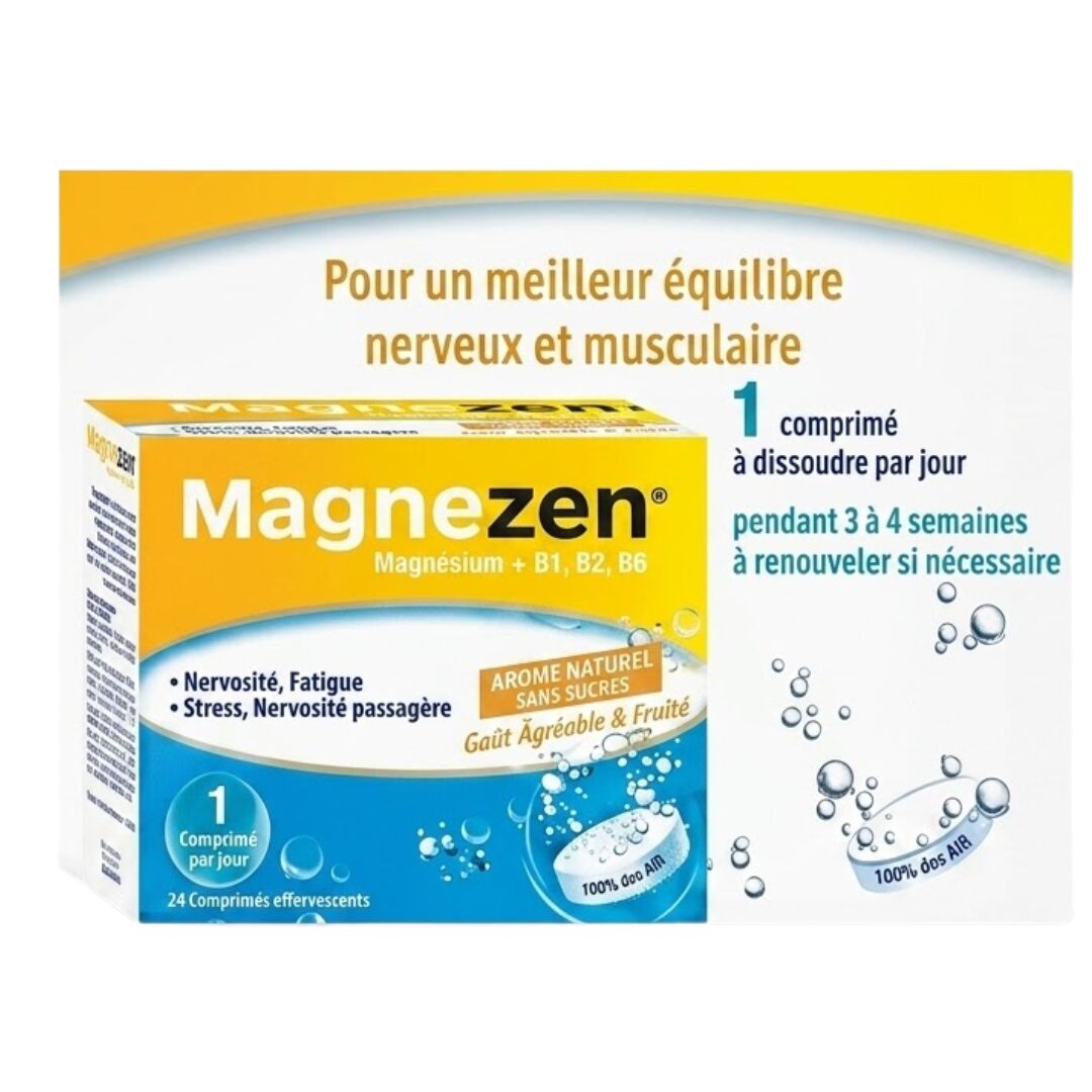 Magnezen Boite 24 Comprimes 1 Magnezen Boite 24 Comprimes