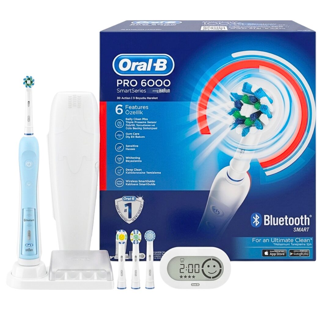 Oral-B Pro 6000 Brosse A Dents Rechargable SmartSeries