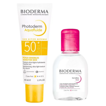 Bioderma Photoderm Aquafluide spf50 Invisible 40ml+Sensibio H2o 100ml Pack