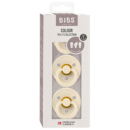 Bibs Colour 3 Sucettes It Pack Ivory Size 1 +0mois