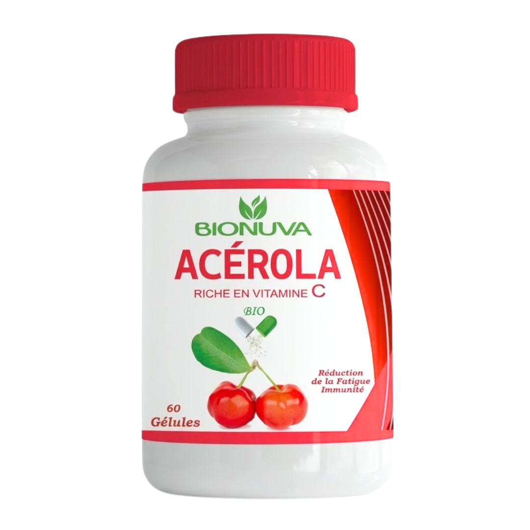 Bionuva Acerola Vitamine C 60 Gelules