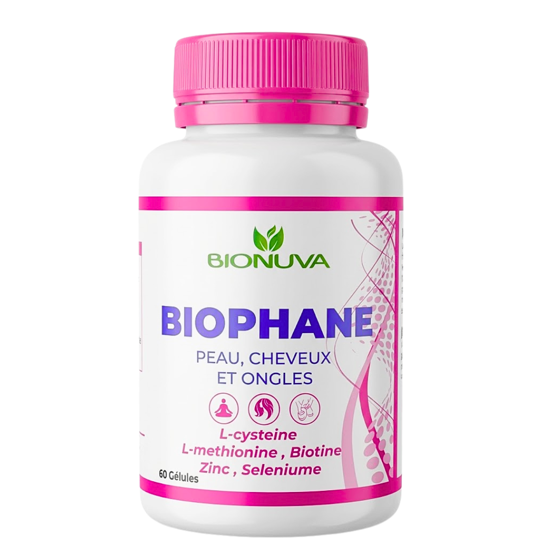 Bionuva Biphane Peau, Cheveux, Ongles 60 Gelules