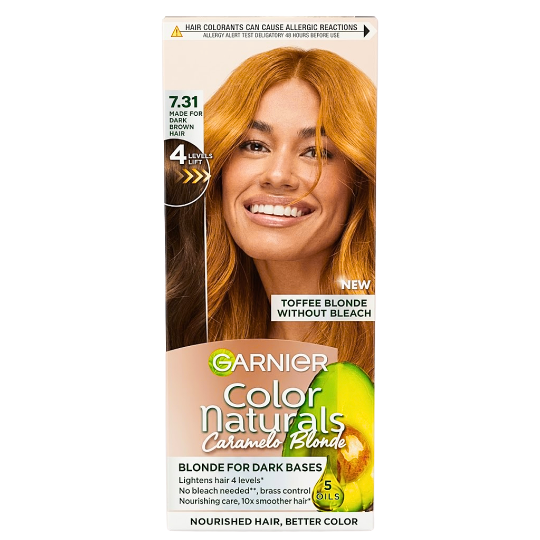 Garnier Color Naturals Caramel Toffee Blonde 7.31