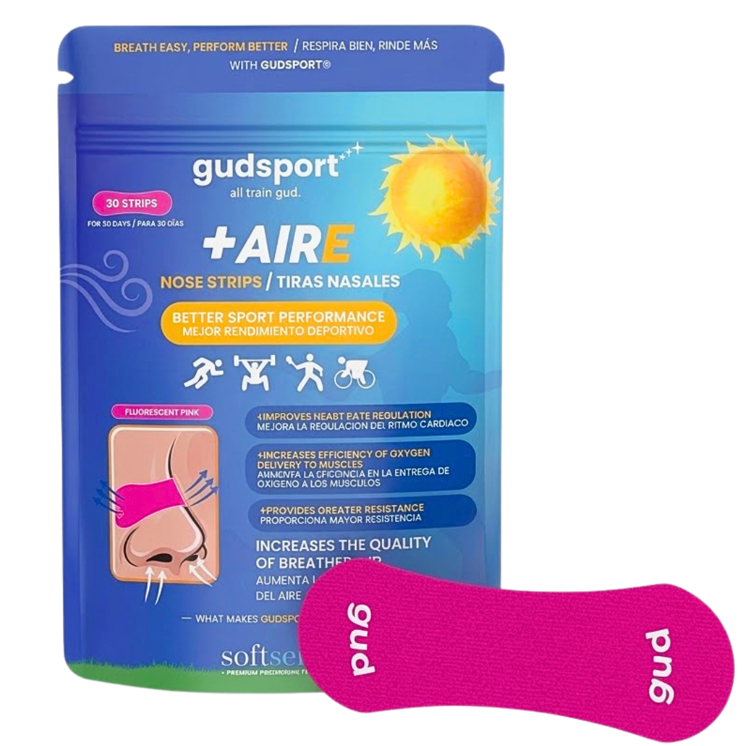 Gudslip Plus Aire Strips Nez Sport Rose 30 Tapes