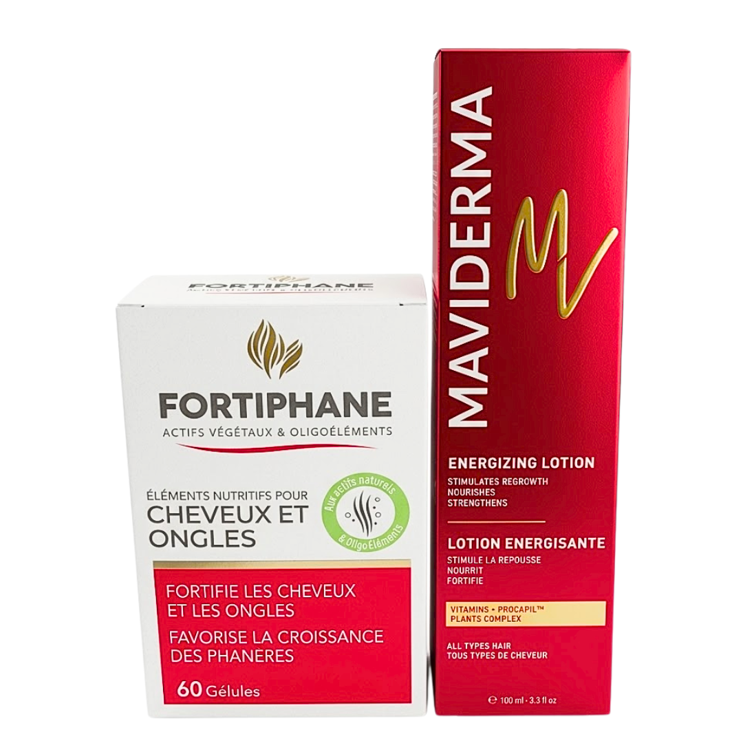 Maviderma Lotion Energisante 100ml+Fortiphane 60 Gelules Offert Pack