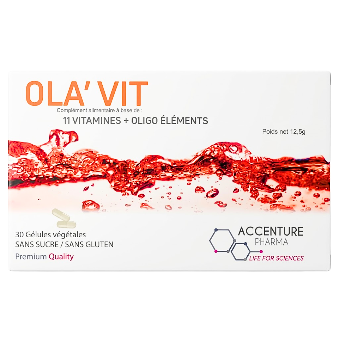 Ola' Vit 11 Vitamines+Oligo Elements 30 Gelules 1 Ola' Vit 11 Vitamines+Oligo Elements 30 Gelules