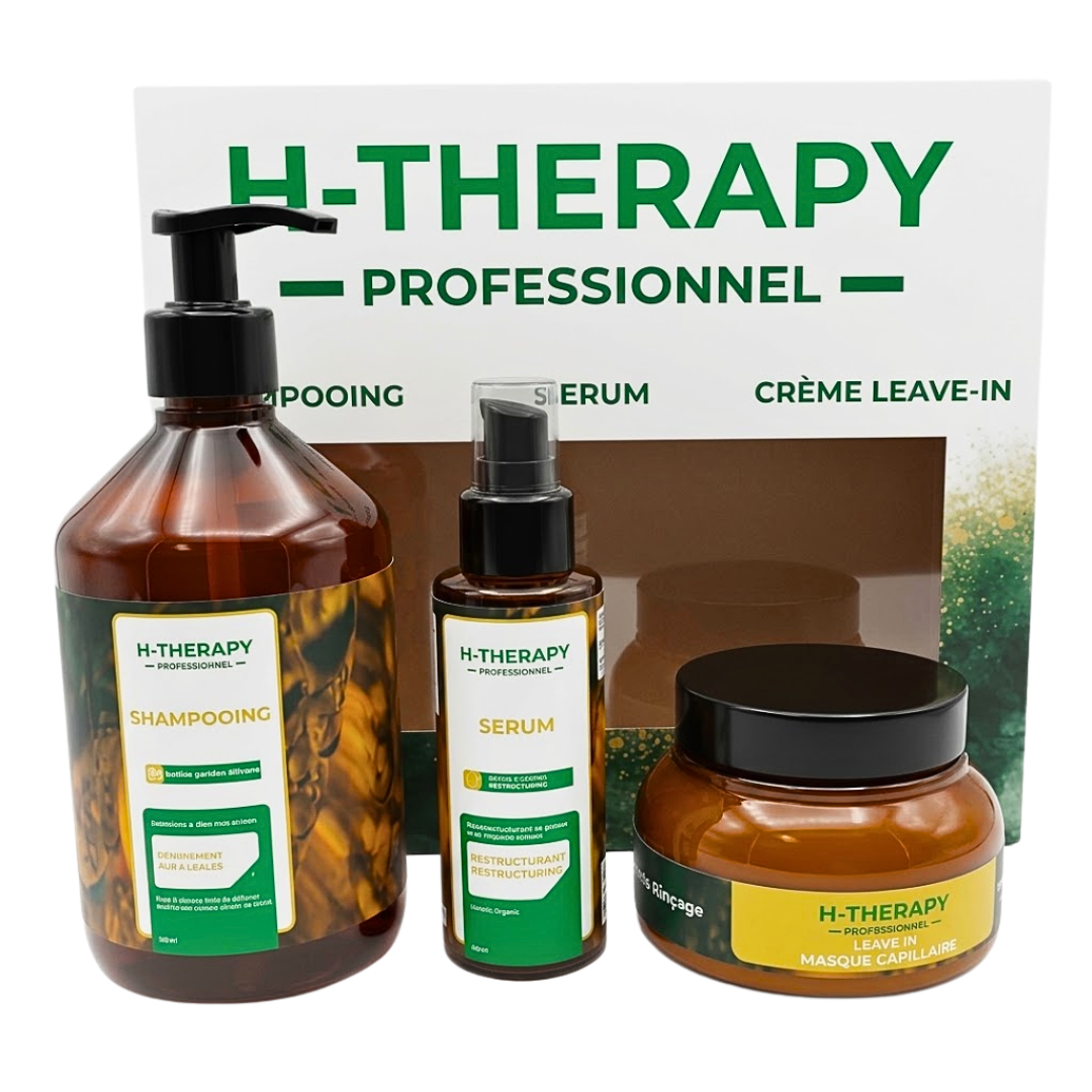 Osrah Pack H-Therapy Shampooing+Serum+Creme Leave-In