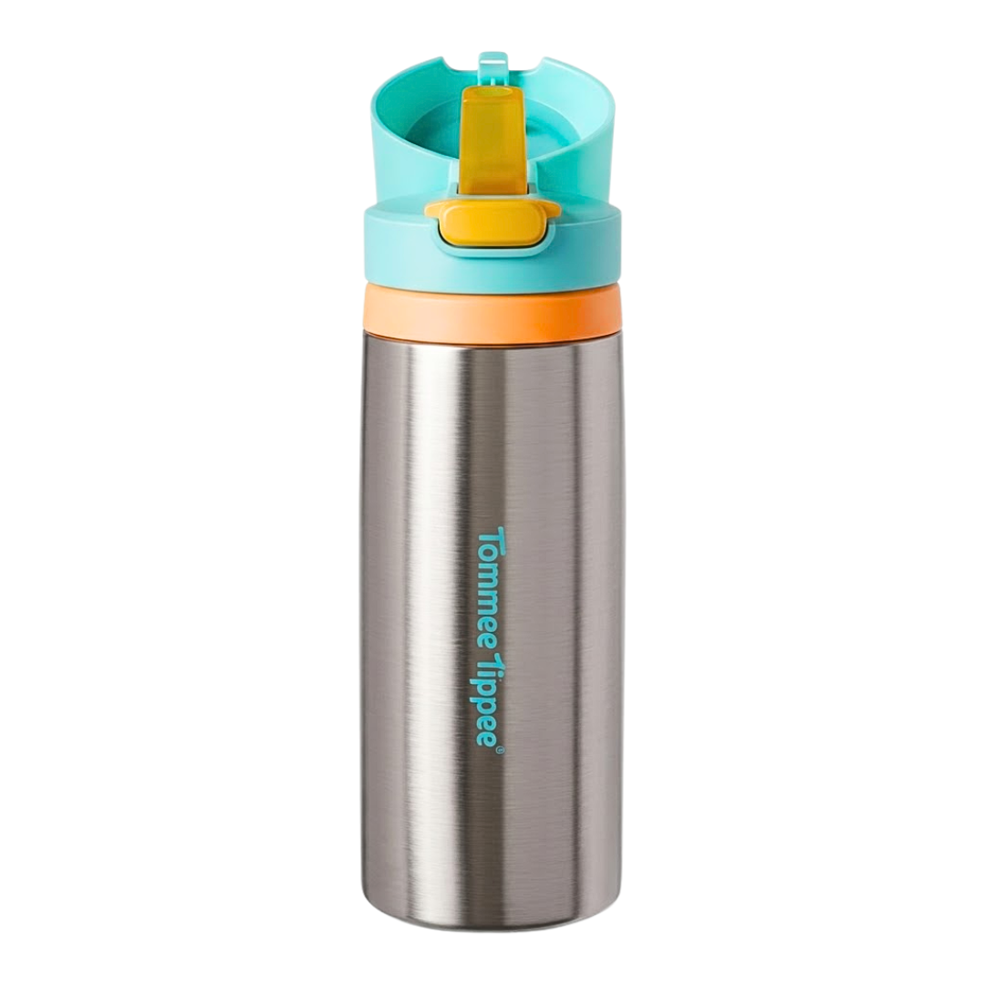 Tommee Tippee Gourde Inox Paille 24 Mois 500Ml Unisexe