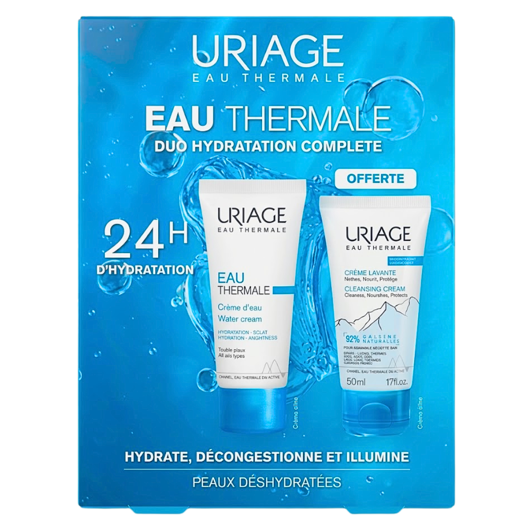 Uriage Eau Thermal Creme D'eau 40ml+Creme Lavante 50ml Offert