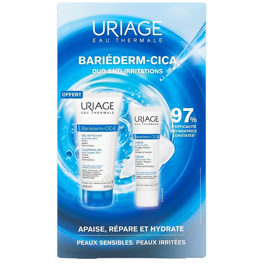 Uriage Bariederm Cica Creme  40ml+Cica Gel 200ml Offert